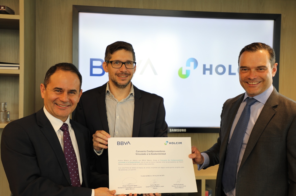 BBVA aprueba 2 mil 300 mdp a Holcim Apasco para sustentabilidad